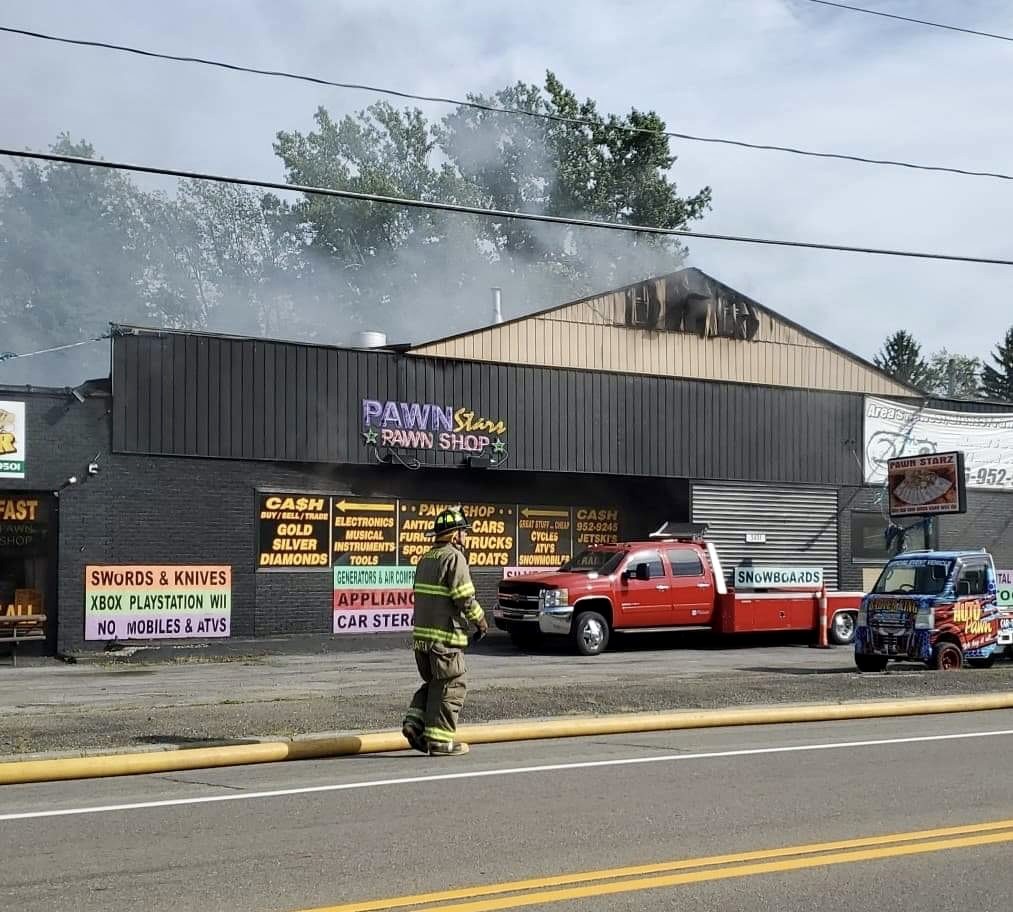 Crews Battle Fire At Business In
